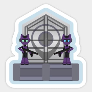 Villainous Guards Sticker